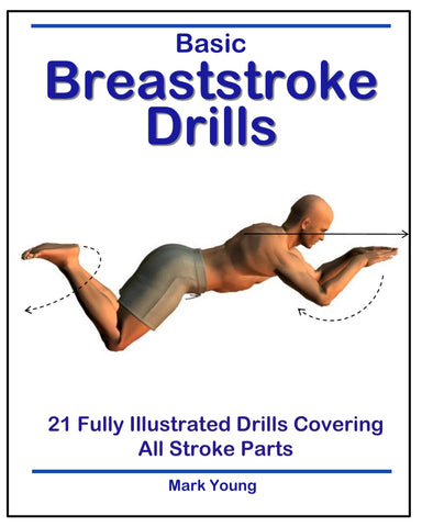 Basic breaststroke drills for swimming teachers