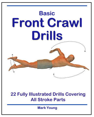 Basic front crawl drills for swimming teachers